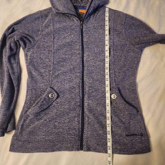 Purple Merrell Size Medium FullZip Hooded Jacket - Picture 2 of 10